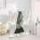 Sage Green Abstract Throw Blanket 40x50 Flannel 4