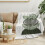 Sage Green Abstract Throw Blanket 40x50 Flannel 5
