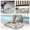 Cat Litter Box Small Nonstick Metal Pan for Small Pets 2