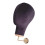 Wall Mounted Velvet Mannequin Head Hat Display Stand Black 5