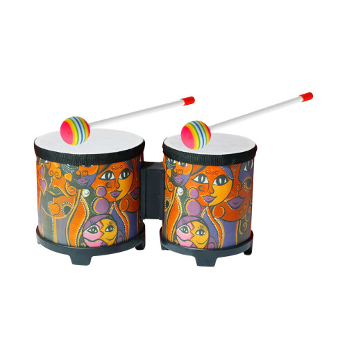 Bongo Drums African Hand Drum 5 inch and 6 inch 2