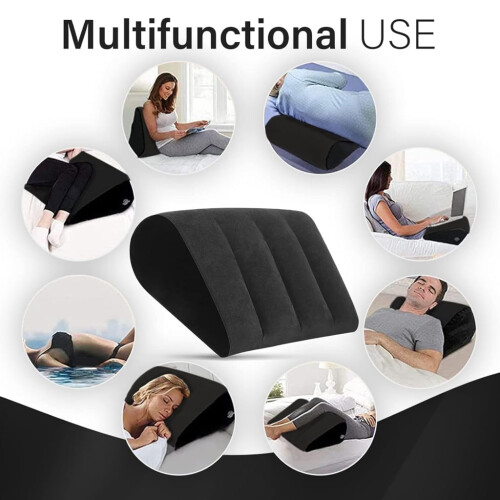 Reusable Wedge Air Pillow Cushion for Spine Alignment 2