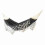 Double Macrame Canvas Hammock 2-Person with Tassels 6