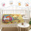 Easter Kids Throw Blanket Yellow Gnome Egg Bunny Design 4