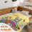 Easter Kids Throw Blanket Yellow Gnome Egg Bunny Design 6