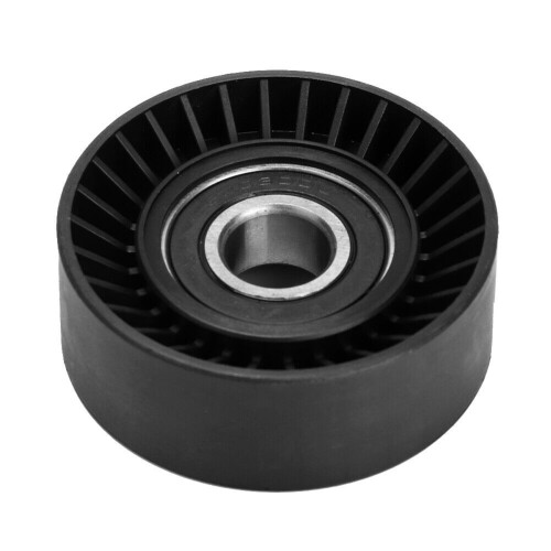 2X Fan Belt Tensioner Pulley V Ribbed Idler for  E46 E39 E38 E36 E53 11281433571 2