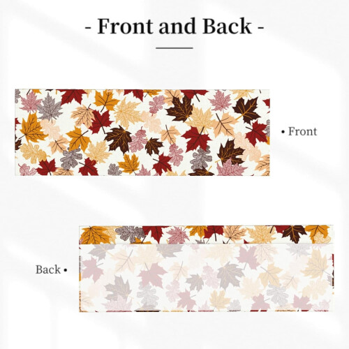 Kitchen Valance Maple Leaf Design 54x18 Inch 1 Panel 1