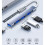 USB 3.0-Hub für Laptop, Handy und Tablet mit Typ-C-Anschluss 4