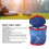 Golf Ball Storage Bag TPU Foldable 25-Ball 8