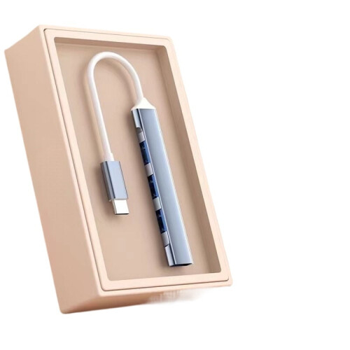 USB 3.0-Hub für Laptop, Handy und Tablet mit Typ-C-Anschluss 1