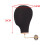Manikin Head Canvas Mannequin Head Black Wall Mounted 8