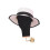 Manikin Head Canvas Mannequin Head Black Wall Mounted 7