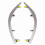 Toyota Corolla 2009-2013 Dashboard Trim Strip Left Right 2