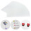 MGAXYFF Shrink Art Paper Fluorescent Keychain 10 Pack 8