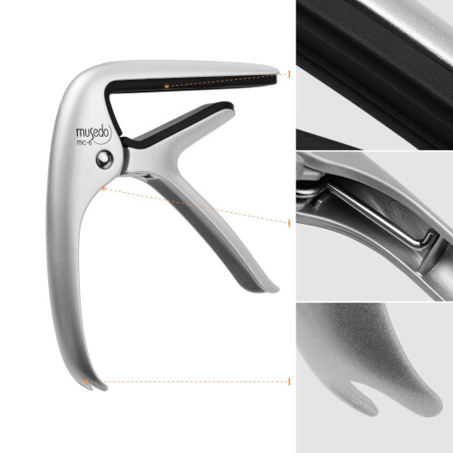 Acoustic Guitar Capo Aluminum Alloy Quick-Change 6-Pack 2