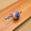 Ceramic Cabinet Knobs Blue White 41mm 2 Pack 2