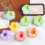 Flower-Shaped Hair Clip Gradient Pink 1 Piece 2
