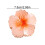 Flower-Shaped Hair Clip Gradient Pink 1 Piece 8