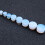 Opalite Single Flared Ear Plug Tunnel Mushroom Shape 2 pcs 2