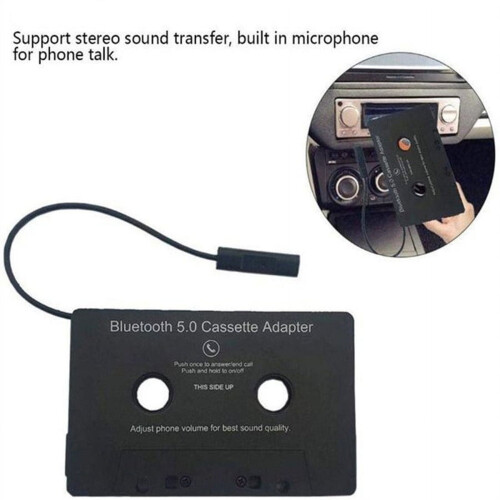 Bluetooth 5.0 Cassette Adapter for Car Stereo 1