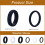 Silicone Wedding Ring for Women 3mm Thin Braided 6 Pack 4
