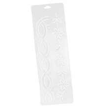 Clear Stencil Quilting Template for Patchwork Painting Size