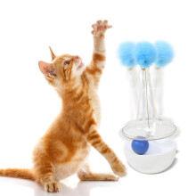Interactive Cat Toy Wobble Teaser Wand for Indoor Cats
