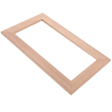 Wood Wall Plate Outlet Cover 2-Slot Protective Decal