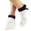 Toe Socks Cotton Ankle Low-Cut Five-Finger Socks (1 Pair) 1