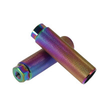 Rear Foot Pegs Aluminum Alloy 100x28mm for MTB 3/8 Inch Axle