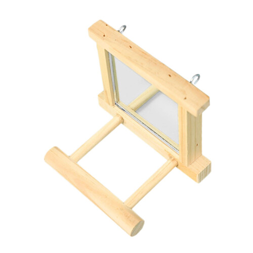 Parakeet Mirror Toy for Bird Cage - 1 Piece