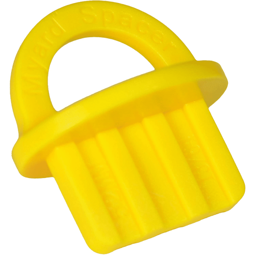 Deck Board Jig Spacer Rings Yellow 20-Pack
