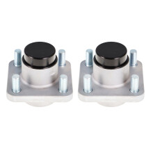 Golf Cart Front Wheel Hub Assembly with Bearings 2 Pack
