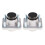 Golf Cart Front Wheel Hub Assembly with Bearings 2 Pack 1