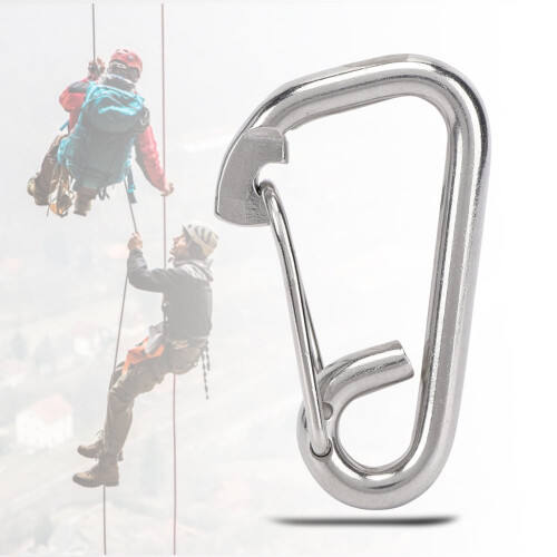 Locking Carabiner 304 Stainless Steel M10