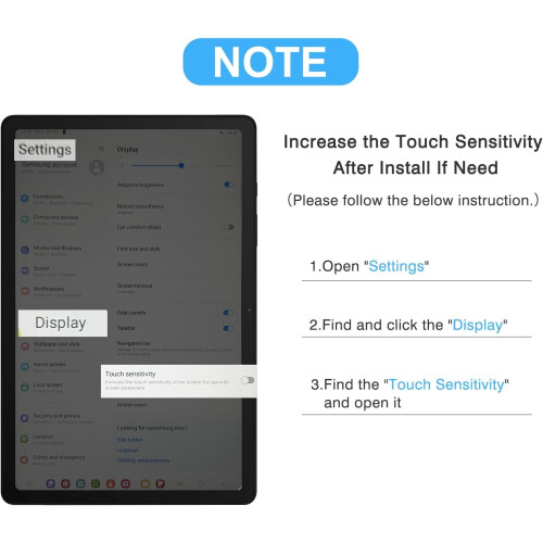 HD Tempered Glass Screen Protector for Samsung Galaxy Tab 2