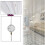 Sparkling String Curtains Glitter Silver 2 pcs 100x200 cm 1