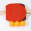 Ping Pong Paddle Set with 3 Balls 2-Piece Soft Sponge Rubber 1