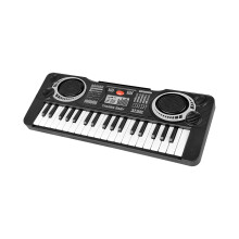 37-Key Portable Piano Keyboard Black for Beginners