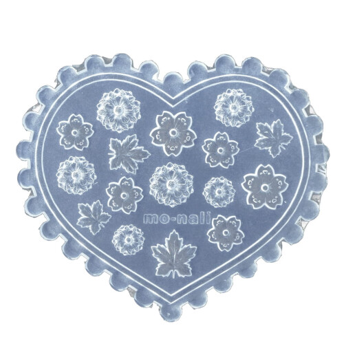 Flower Star Silicone Carving Mold 3D Art Craft Tool