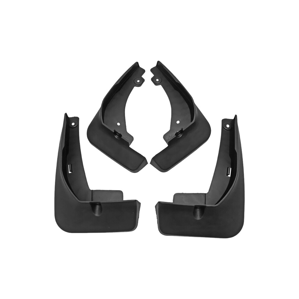 Toyota Corolla Cross Mud Flaps 2020 No-Drill Set Of 4 Black 9422877653508