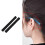 Eyeglasses Temple Tips Sleeve 2 pcs black 7