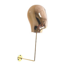 Wall Mount Mannequin Head Display Stand for Hairpieces