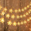 Christmas Snowflake String Lights Battery Waterproof 1