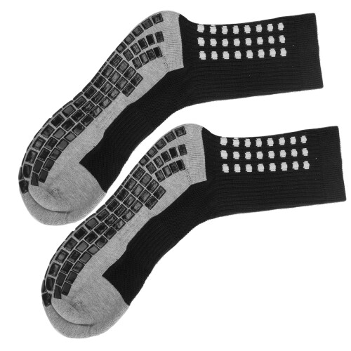 EBTOOLS Rubber Grip Socks for Men Sports Rubber Soles 2