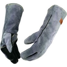 Leather Welding Gloves Heat Resistant 16 Inch
