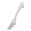 9 Pcs Silver Kitchen Cabinet Drawer Pull Handles Knobs (Knife Fork Spoon) 10