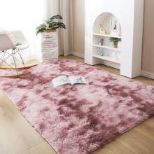 DODOING Shaggy Faux Fur Area Rug Rectangle 5 Sizes 6 Colors