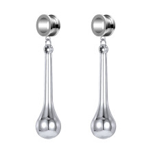 Ear Plug Tunnel Tassel Dangle Jewelry 2 Pcs
