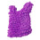 Stretch Bubble Shopping Bag Purple Large Capacity 3